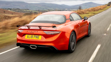 Alpine A110 S - rear